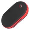 8000mAh 2 In 1 Electric Hand Warmer Rechargeable Hand Heater Portable Pocket Warmer with Power Bank 3 Heating Levels Digital Display Double-sided Heat