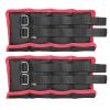 Ankle Weights Set 2.2/4.4LBS Pair Wrist Arm Ankle Weight with Iron Sandbags Fillings Length Adjustable Strap For Workout Physical Therapy Strength Tra