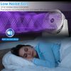 6.5in Desk Fan USB Powered 3 Speeds Table Cooling Fan Tilt Quiet Desktop Fan for Bedroom Office