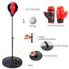 Punching Bag For Kids Junior Boxing Set w/ Boxing Gloves Height Adjustable Free Standing Punching Ball Boxing For Kids Aged 3-8Years Old