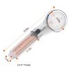 Handheld Shower Head High Pressure Powerful Filter Shower Head with 7 Colors Changing Light
