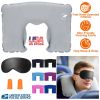 Travel Pillow Inflatable U Shape Neck Pillow Neck Support Head Rest Office Nap Car Airplane Cushion
