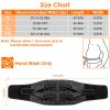 Back Support Brace Breathable Mesh Lumbar Support Belt Adjustable Lower Back Brace with Stays and Springs for Pain Relief for Men Women