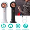 Portable Handheld Fan Rechargeable Pocket Personal Fan Quiet Desk Phone Holder Fan with 3 Speeds Removable Base for Commute Office Outdoor Indoor