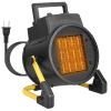 1500W Portable Electric Space Heater Personal Fan w/ Overheat Protection Adjustable Temperature Ceramic Heater for Bedroom Office Desk