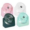 6.5in Desk Fan USB Powered 3 Speeds Table Cooling Fan Tilt Quiet Desktop Fan for Bedroom Office