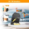 1500W Portable Electric Space Heater Personal Fan w/ Overheat Protection Adjustable Temperature Ceramic Heater for Bedroom Office Desk