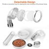 Handheld Shower Head High Pressure Powerful Filter Shower Head with 7 Colors Changing Light