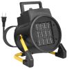 1500W Portable Electric Space Heater Personal Fan w/ Overheat Protection Adjustable Temperature Ceramic Heater for Bedroom Office Desk