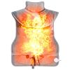 36.6x22in Electric Heating Wrap for Neck Shoulder Fast Heating Pad Mat Heated Neck Wrap for Back Pain Relief with 6 Temperature Settings 4 Timer Modes