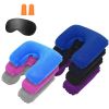 Travel Pillow Inflatable U Shape Neck Pillow Neck Support Head Rest Office Nap Car Airplane Cushion