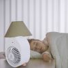 4 In 1 Portable Mini Desktop Air Conditioner Fan Water Mist Cooling Fan USB Rechargeable Humidifier Fan Evaporative Air Cooler 3 Wind Modes Colorful L