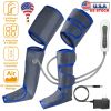 Leg Massager Air Compression Calf Feet Thigh Foot Massage Wraps Muscle Pain Relief Blood Circulation w/ 4 Modes 3 Intensities