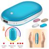 Portable Hand Warmer 5000mAh Power Bank Rechargeable Pocket Warmer Double-Sided Heating Handwarmer