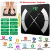 Smart Body Composition Scale Fat Monitor Digital APP Scale BMI Health Analyzer