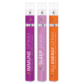 Travel Well Oral Spray Supplement Kit (Set of 3 Oral Sprays)